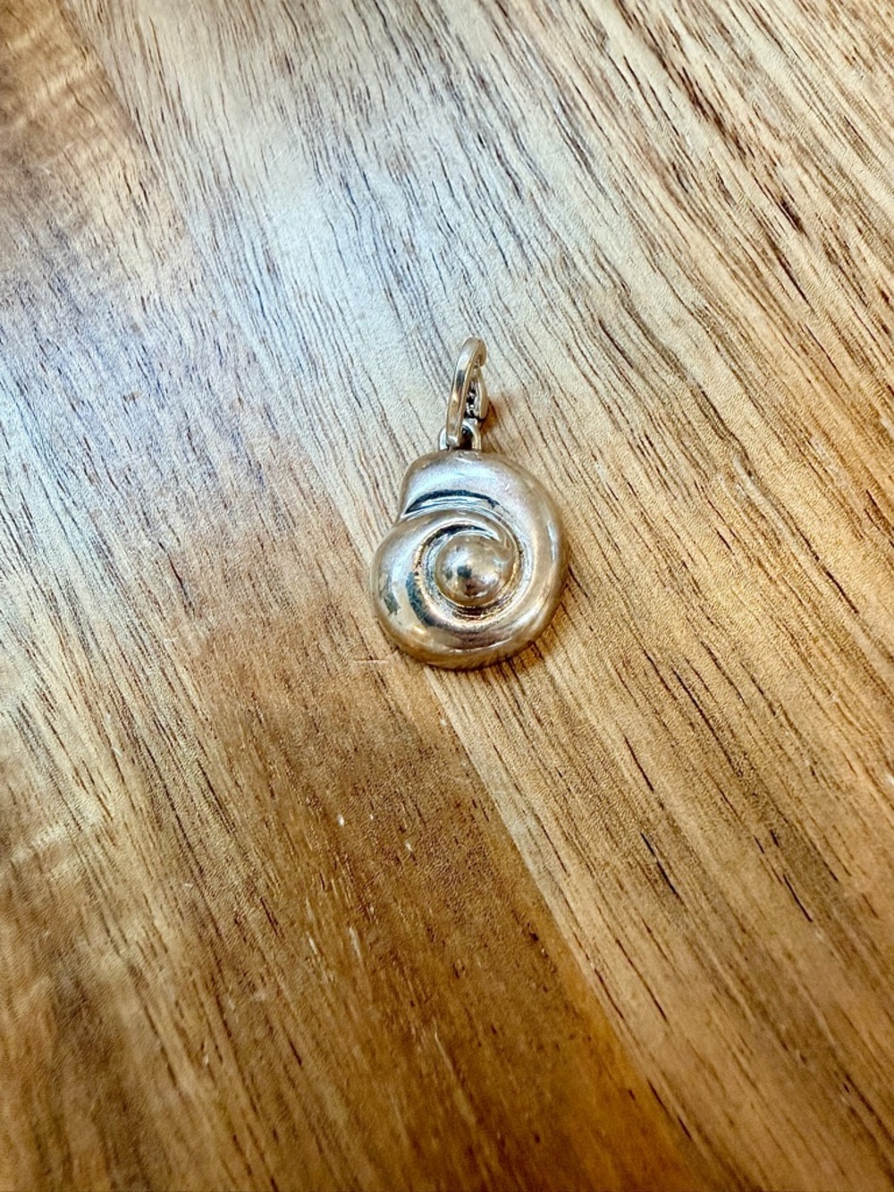 SOLD OUT Clare V nautilus charm NWT $65 silver (chain sold separately)